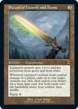 Image for Sword of Hearth and Home (Retro Frame) (Foil Etched) (433) [Modern Horizons 2] - Magic: The Gathering