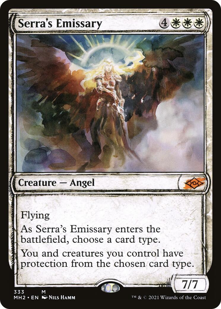 Image for Serra's Emissary (Showcase) (333) [Modern Horizons 2] - Magic: The Gathering