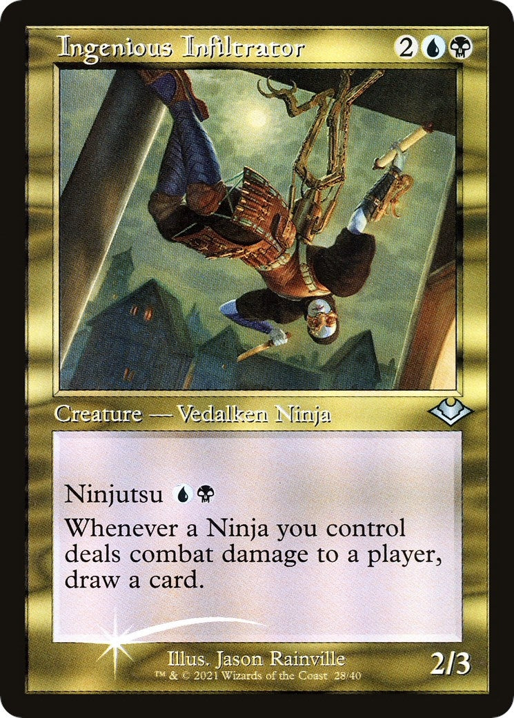 Image for Ingenious Infiltrator (Retro Frame) (28) [Modern Horizons] - Magic: The Gathering