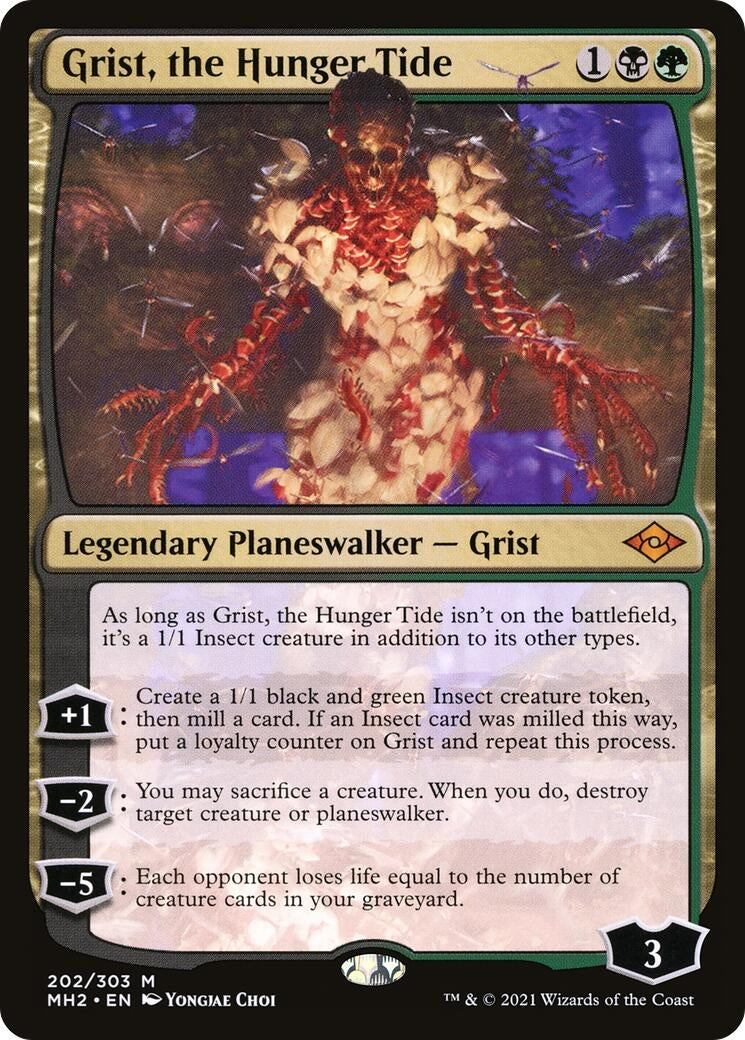Image for Grist, the Hunger Tide (202) [Modern Horizons 2] - Magic: The Gathering