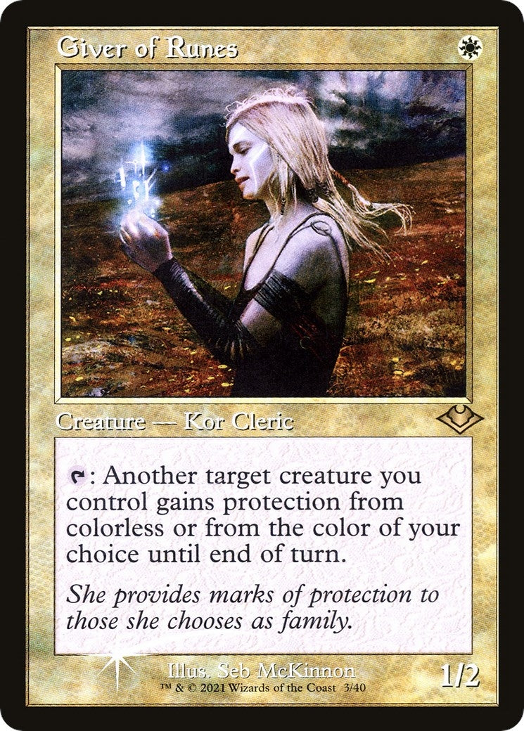 Image for Giver of Runes (Retro Frame) (3) [Modern Horizons] - Magic: The Gathering