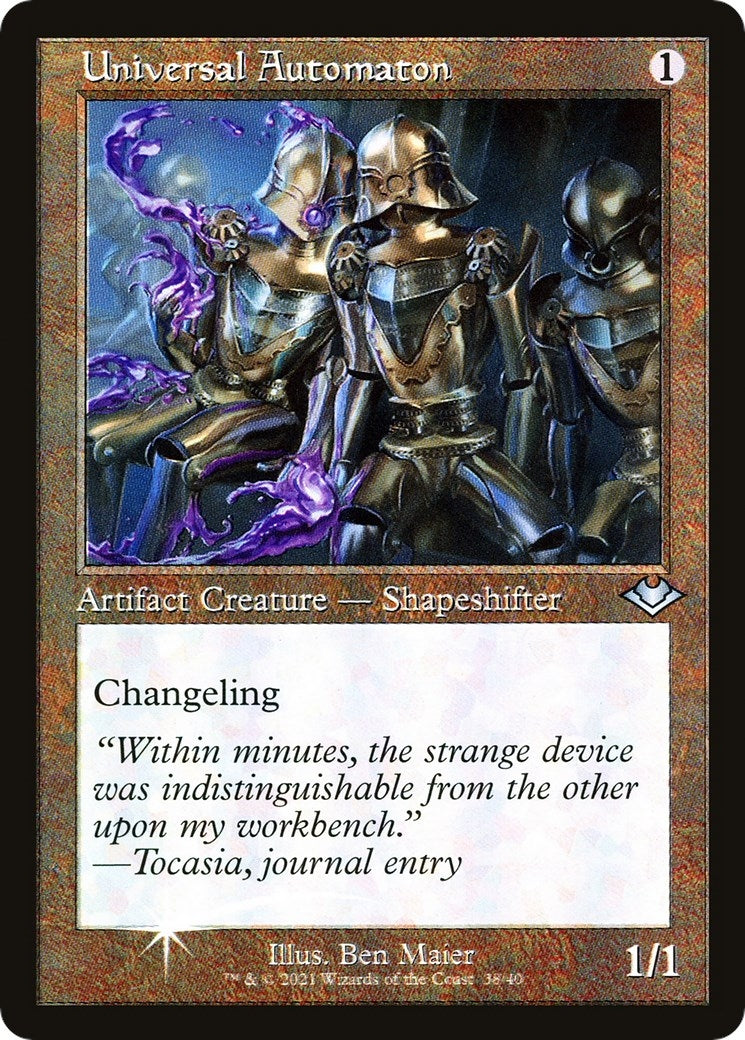 Image for Universal Automaton (Retro Frame) (38) [Modern Horizons] - Magic: The Gathering