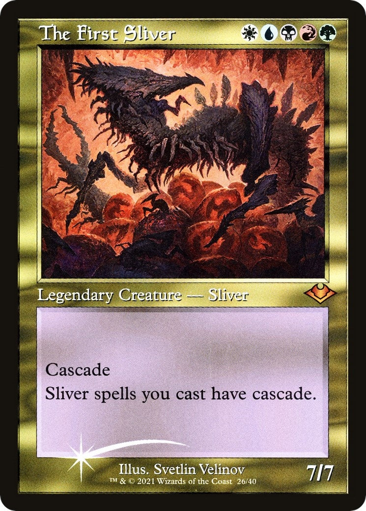 Image for The First Sliver (Retro Frame) (26) [Modern Horizons] - Magic: The Gathering