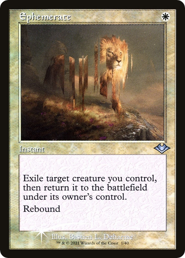 Image for Ephemerate (Retro Frame) (1) [Modern Horizons] - Magic: The Gathering