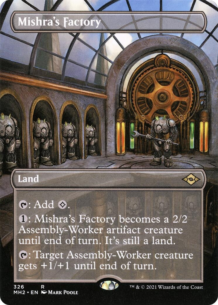 Image for Mishra's Factory (Borderless) (326) [Modern Horizons 2] - Magic: The Gathering