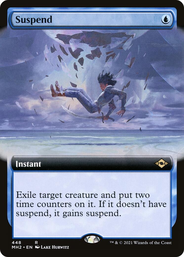 Image for Suspend (Extended Art) (448) [Modern Horizons 2] - Magic: The Gathering