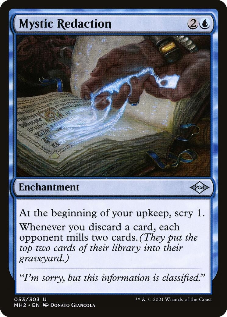 Image for Mystic Redaction (53) [Modern Horizons 2] - Magic: The Gathering