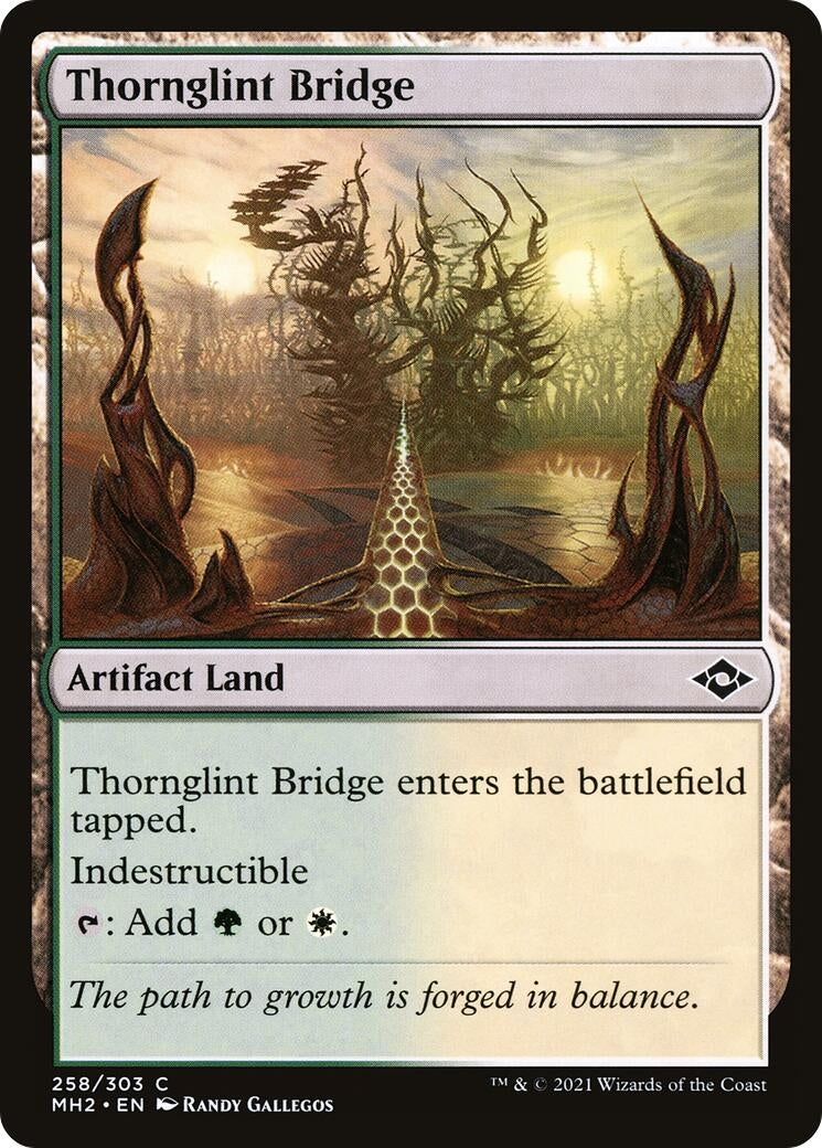 Image for Thornglint Bridge (258) [Modern Horizons 2] - Magic: The Gathering