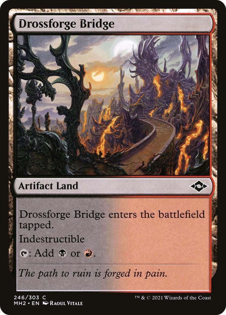 Image for Drossforge Bridge (246) [Modern Horizons 2] - Magic: The Gathering