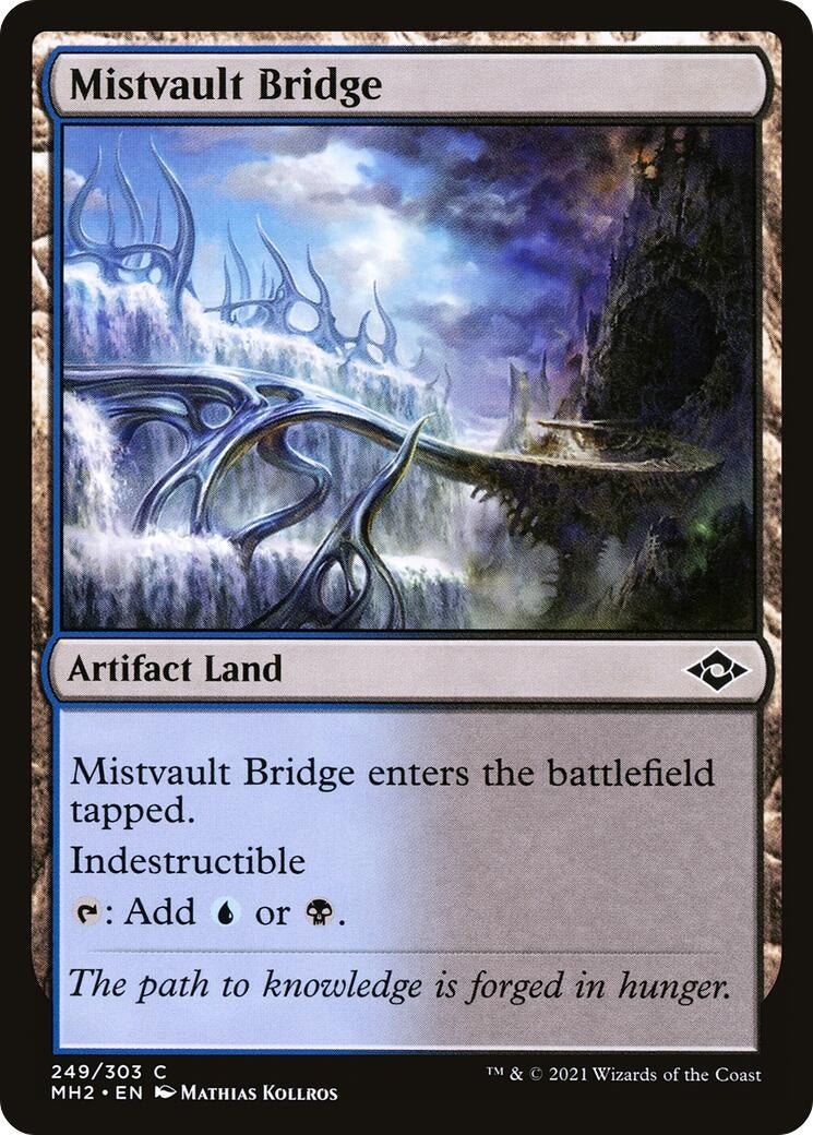 Image for Mistvault Bridge (249) [Modern Horizons 2] - Magic: The Gathering