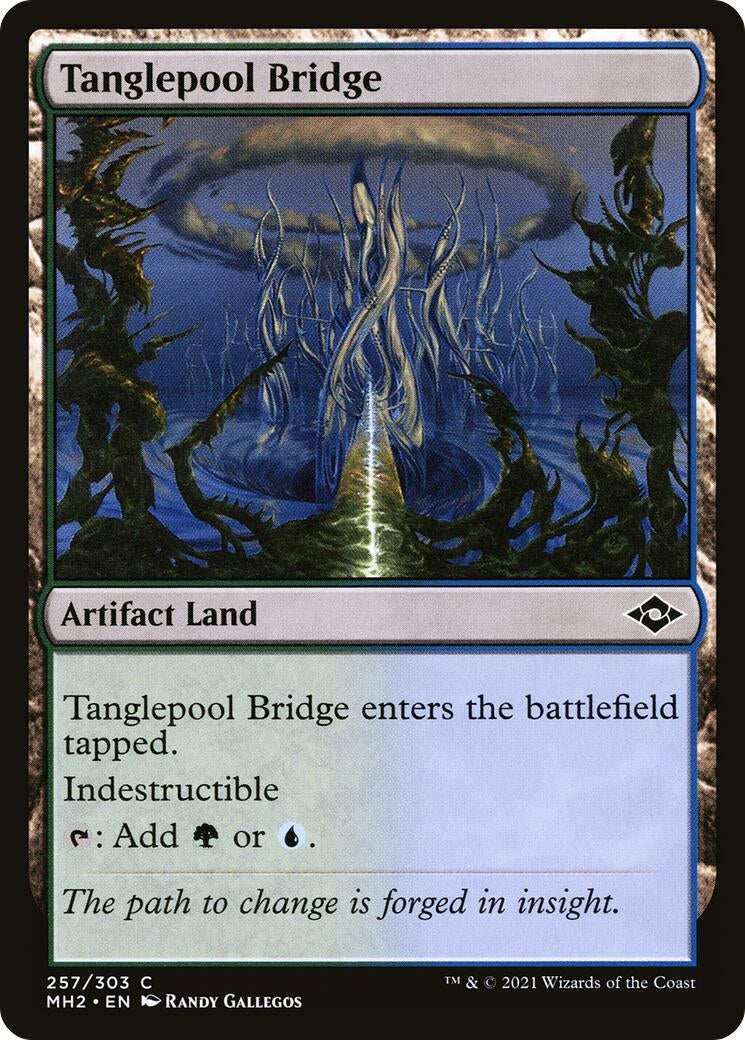 Image for Tanglepool Bridge (257) [Modern Horizons 2] - Magic: The Gathering