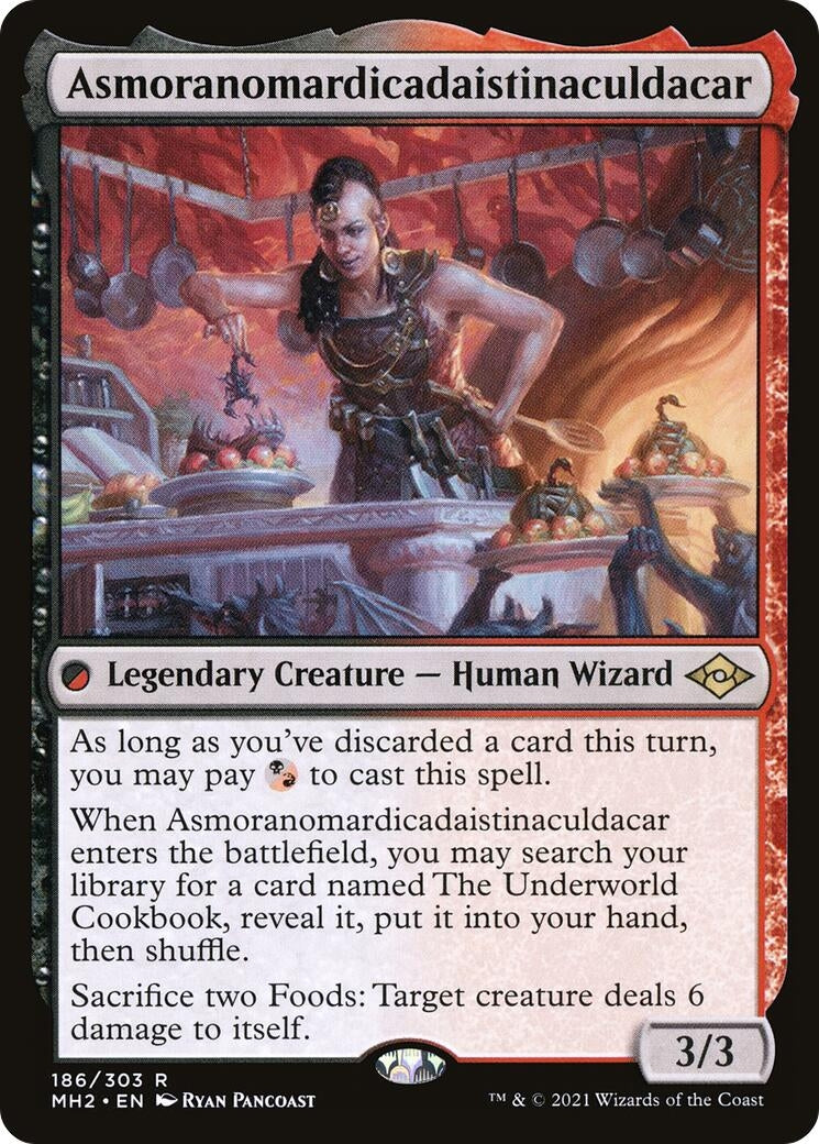 Image for Asmoranomardicadaistinaculdacar (186) [Modern Horizons 2] - Magic: The Gathering