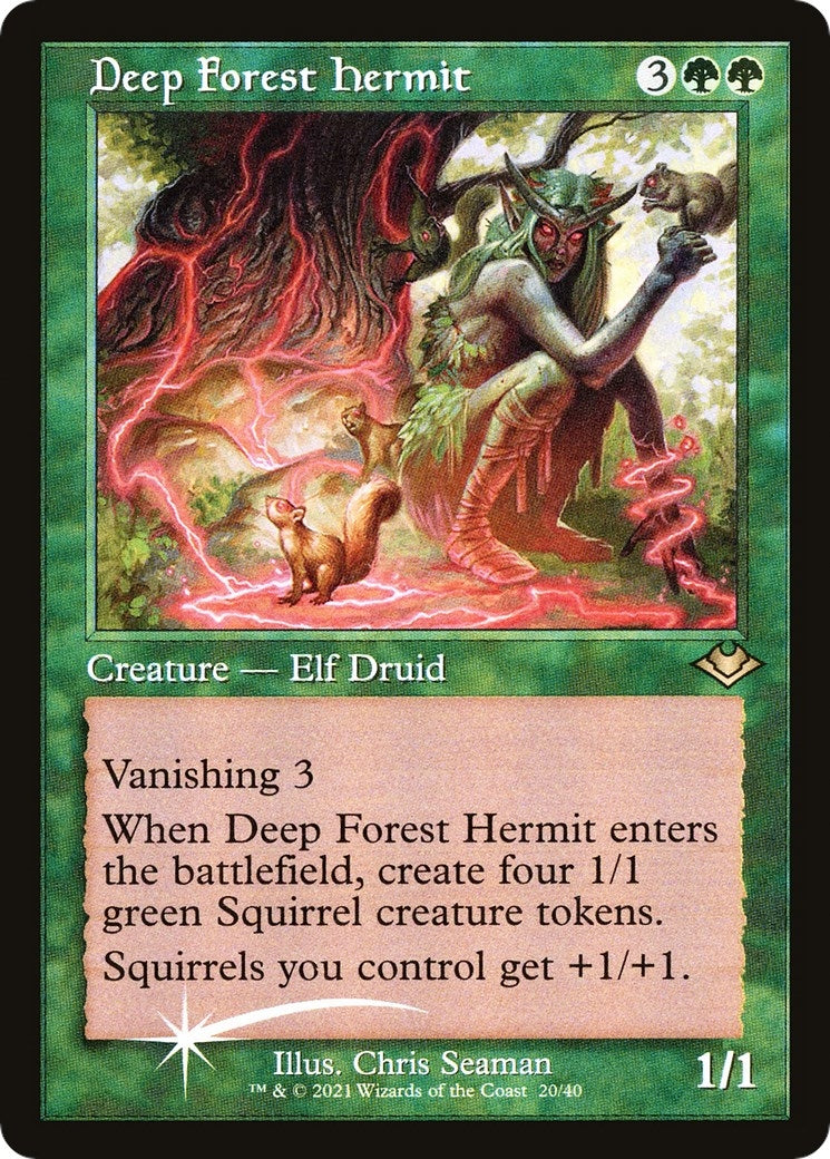 Image for Deep Forest Hermit (Retro Frame) (20) [Modern Horizons] - Magic: The Gathering