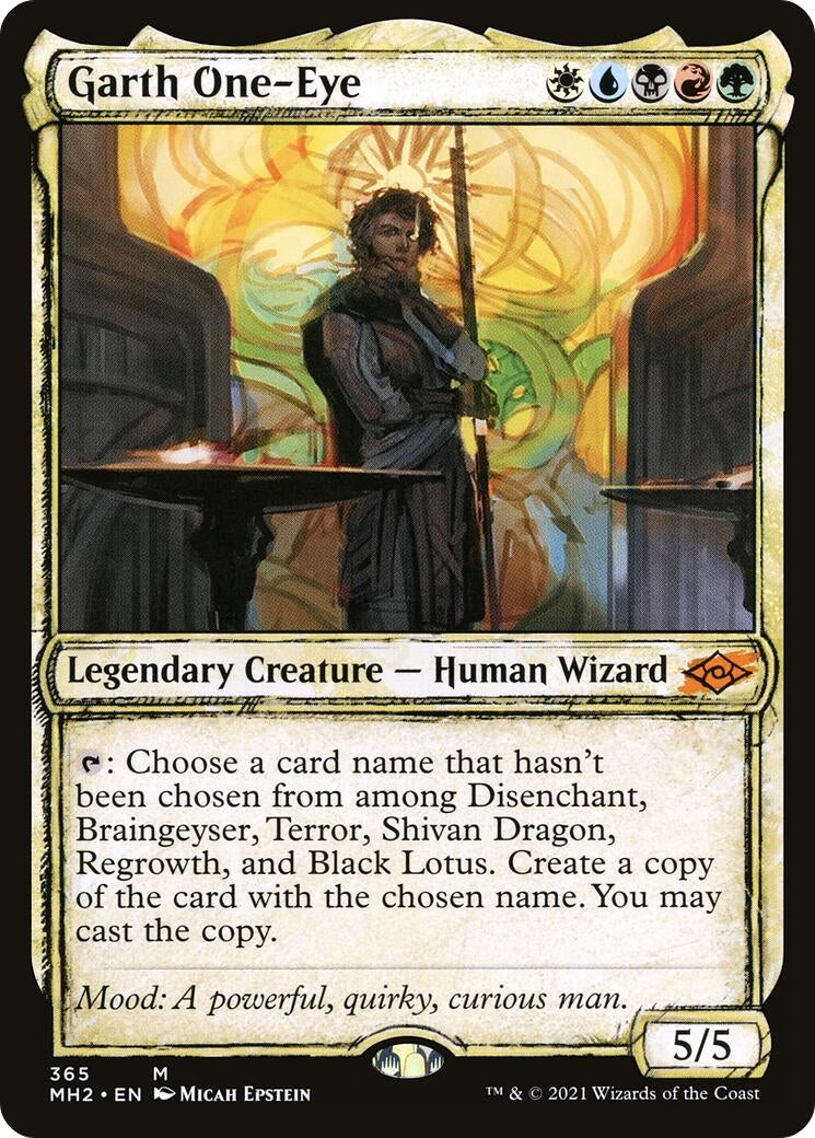 Image for Garth One-Eye (Showcase) (365) [Modern Horizons 2] - Magic: The Gathering