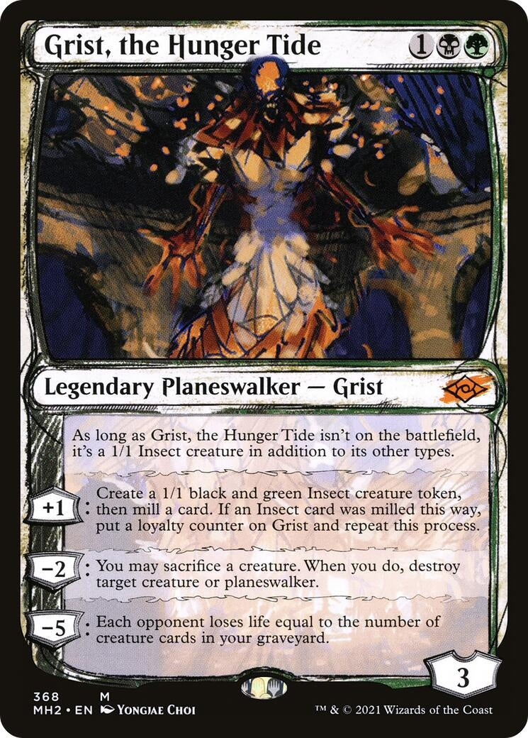 Image for Grist, the Hunger Tide (Showcase) (368) [Modern Horizons 2] - Magic: The Gathering