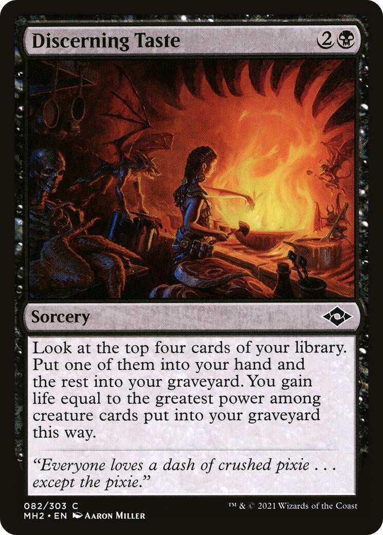 Image for Discerning Taste (82) [Modern Horizons 2] - Magic: The Gathering