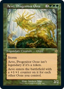 Image for Aeve, Progenitor Ooze (Retro Frame) (Foil Etched) (409) [Modern Horizons 2] - Magic: The Gathering