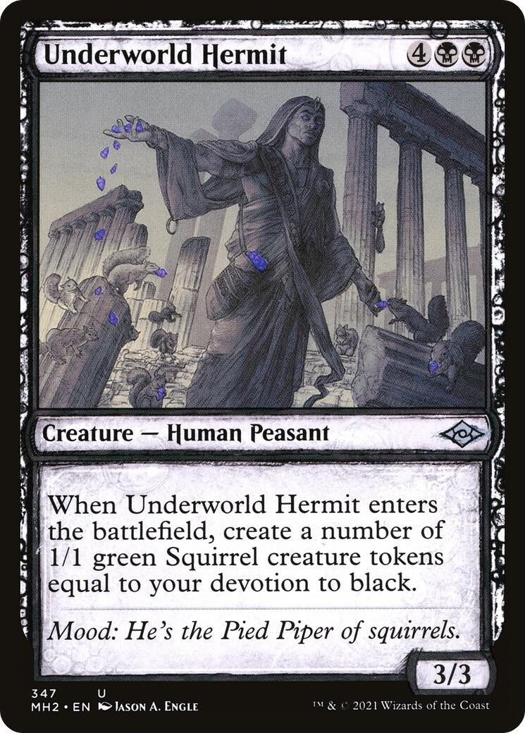 Image for Underworld Hermit (Showcase) (347) [Modern Horizons 2] - Magic: The Gathering