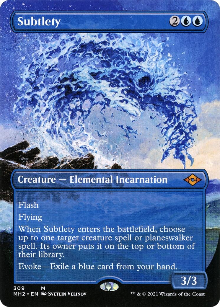Image for Subtlety (Borderless) (309) [Modern Horizons 2] - Magic: The Gathering