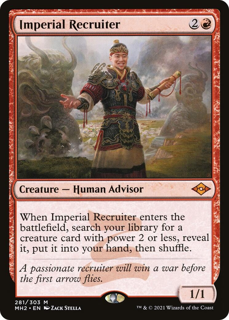 Image for Imperial Recruiter (281) [Modern Horizons 2] - Magic: The Gathering