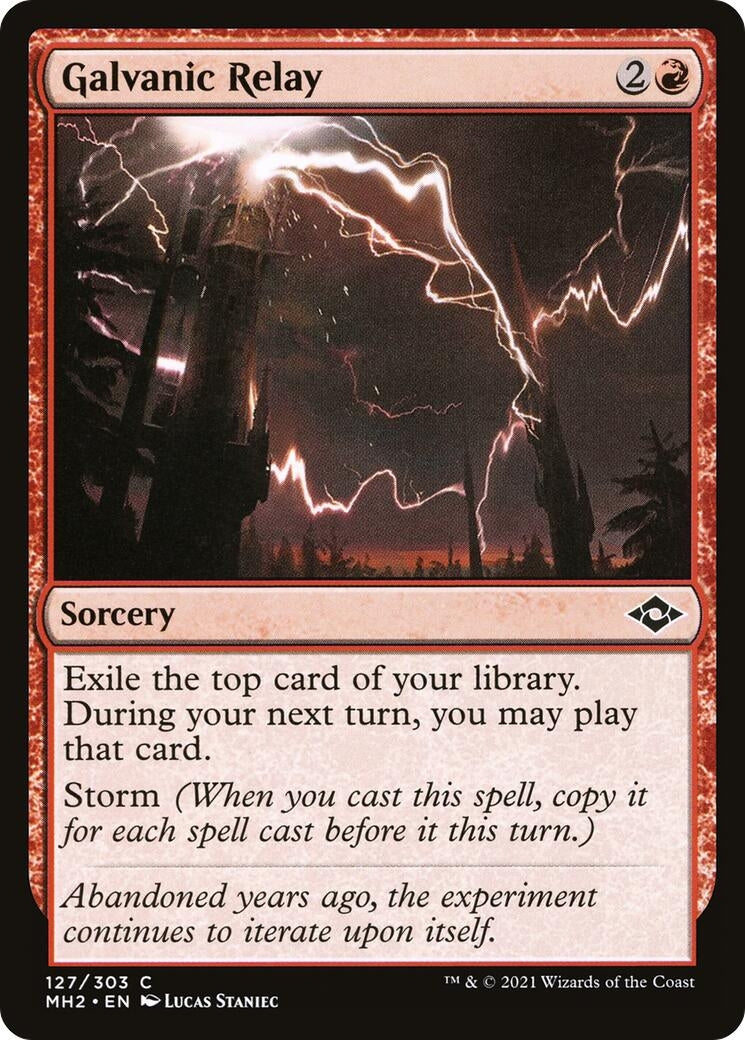 Image for Galvanic Relay (127) [Modern Horizons 2] - Magic: The Gathering