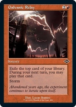 Image for Galvanic Relay (Retro Frame) (Foil Etched) (406) [Modern Horizons 2] - Magic: The Gathering