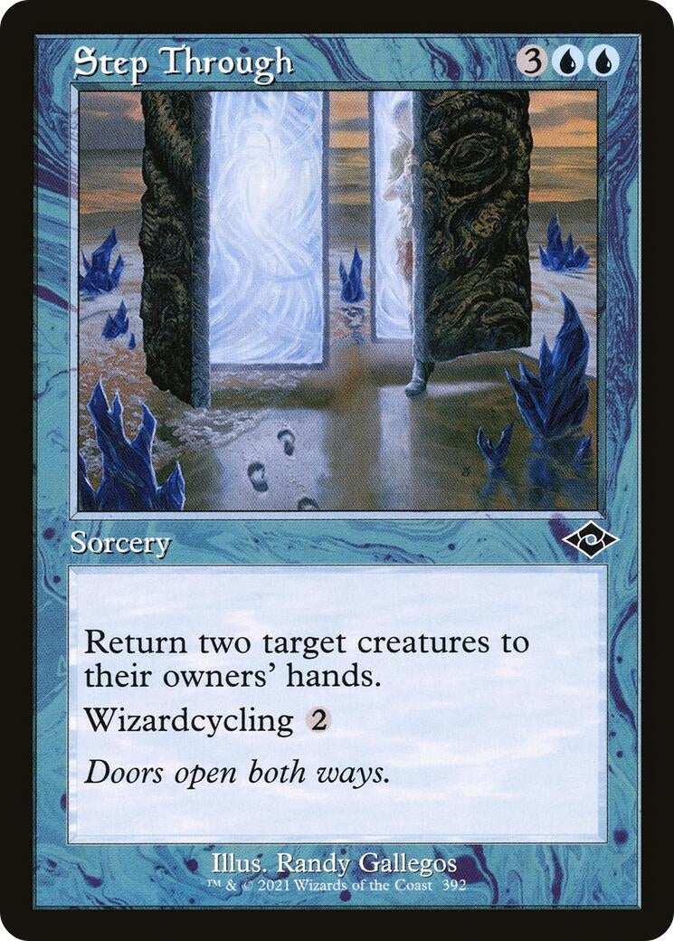 Image for Step Through (Retro Frame) (392) [Modern Horizons 2] - Magic: The Gathering