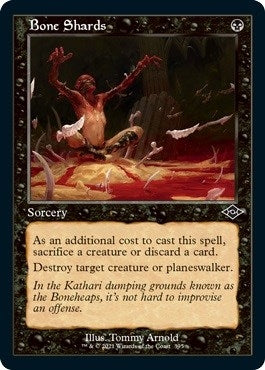 Image for Bone Shards (Retro Frame) (Foil Etched) (395) [Modern Horizons 2] - Magic: The Gathering