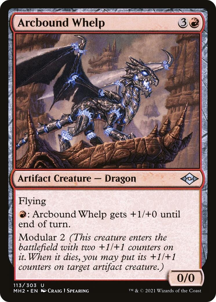 Image for Arcbound Whelp (113) [Modern Horizons 2] - Magic: The Gathering