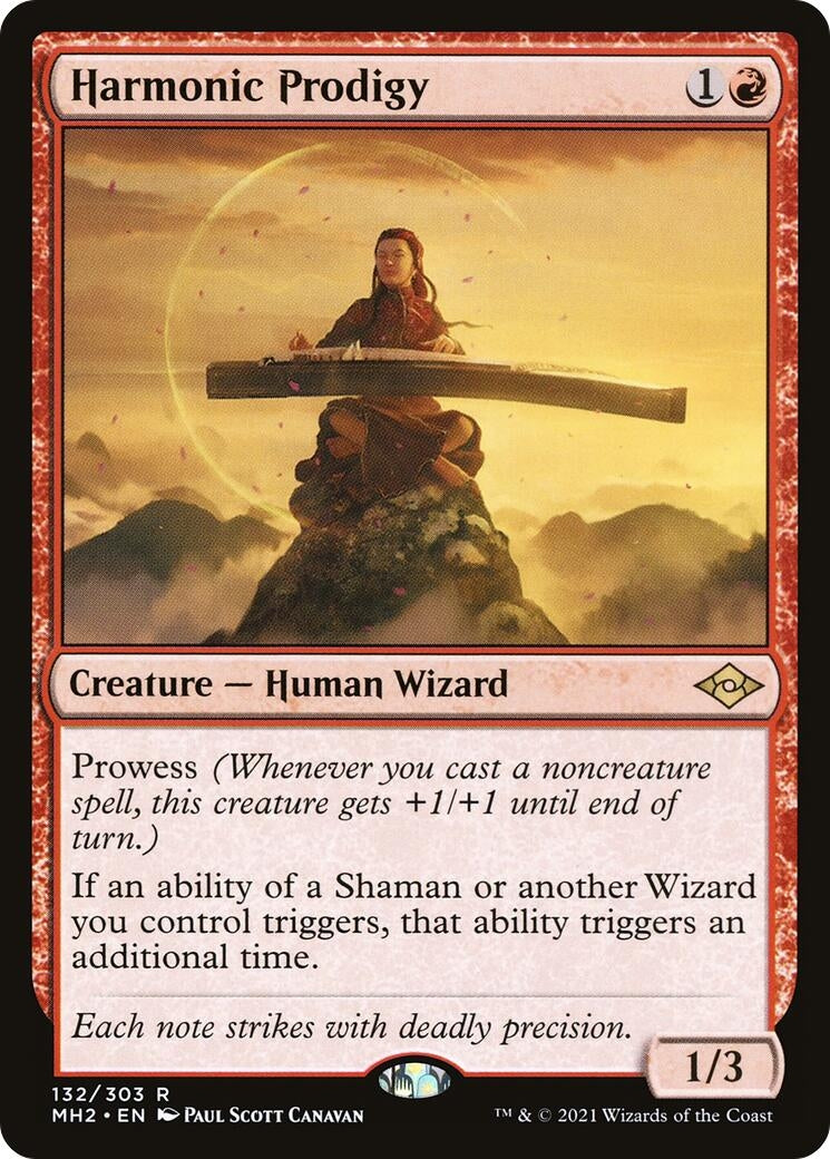 Image for Harmonic Prodigy (132) [Modern Horizons 2] - Magic: The Gathering