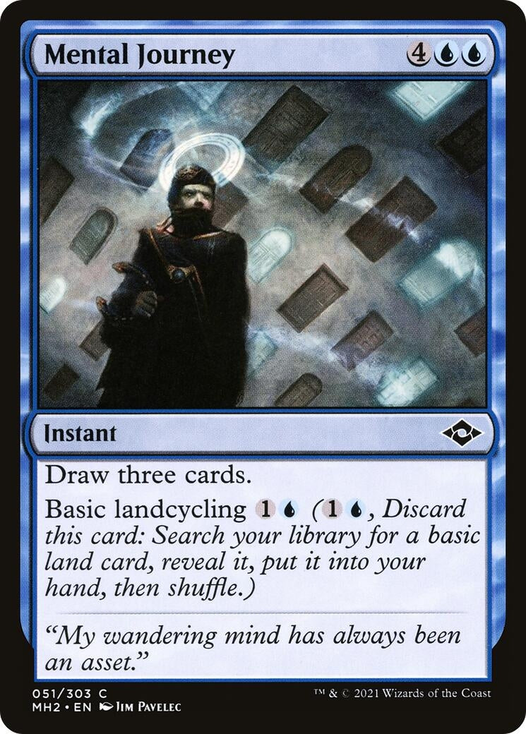 Image for Mental Journey (51) [Modern Horizons 2] - Magic: The Gathering