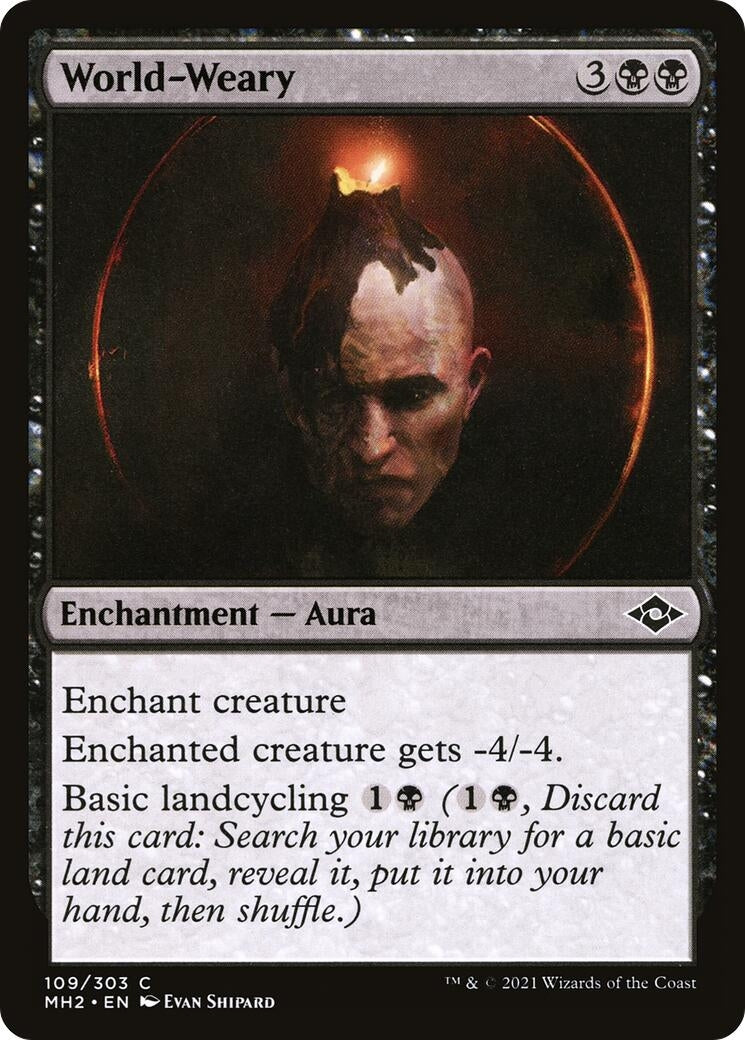 Image for World-Weary (109) [Modern Horizons 2] - Magic: The Gathering