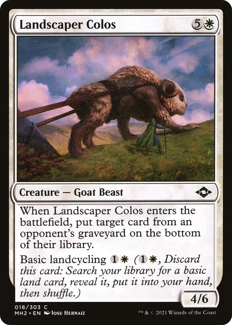Image for Landscaper Colos (18) [Modern Horizons 2] - Magic: The Gathering