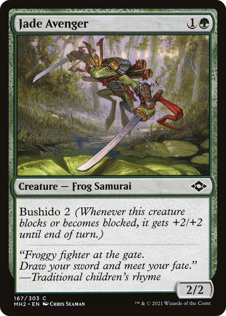Image for Jade Avenger (167) [Modern Horizons 2] - Magic: The Gathering