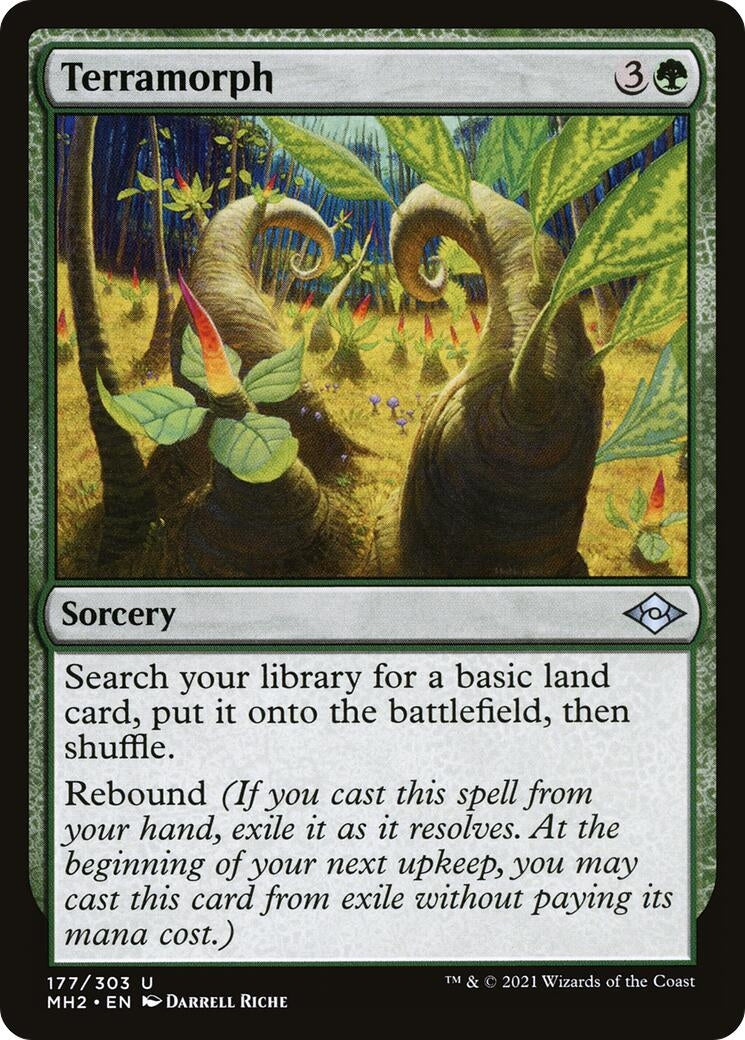 Image for Terramorph (177) [Modern Horizons 2] - Magic: The Gathering