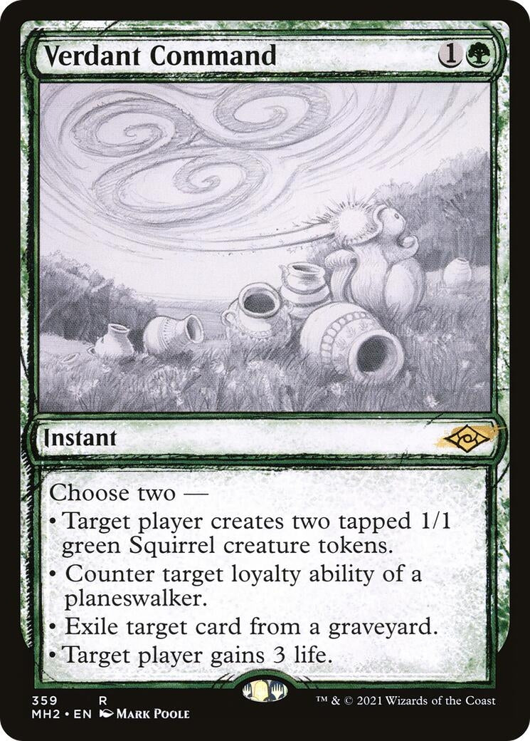 Image for Verdant Command (Showcase) (359) [Modern Horizons 2] - Magic: The Gathering