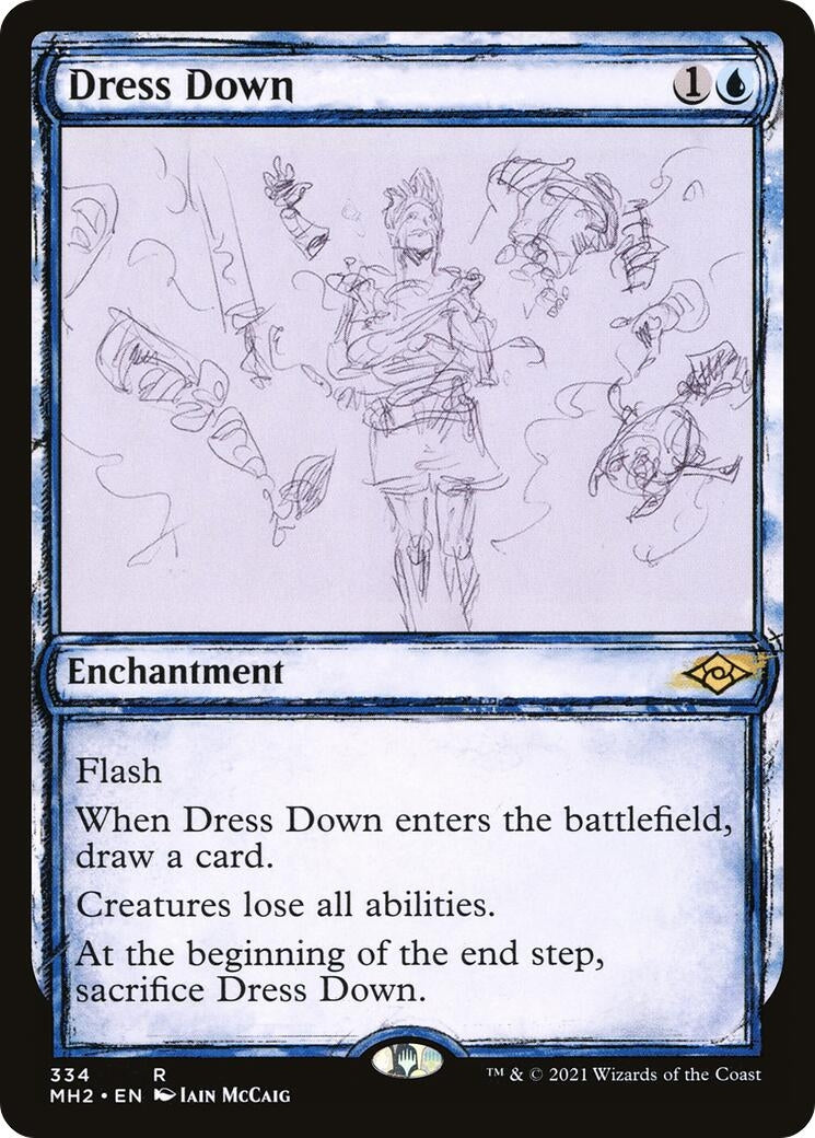 Image for Dress Down (Showcase) (334) [Modern Horizons 2] - Magic: The Gathering