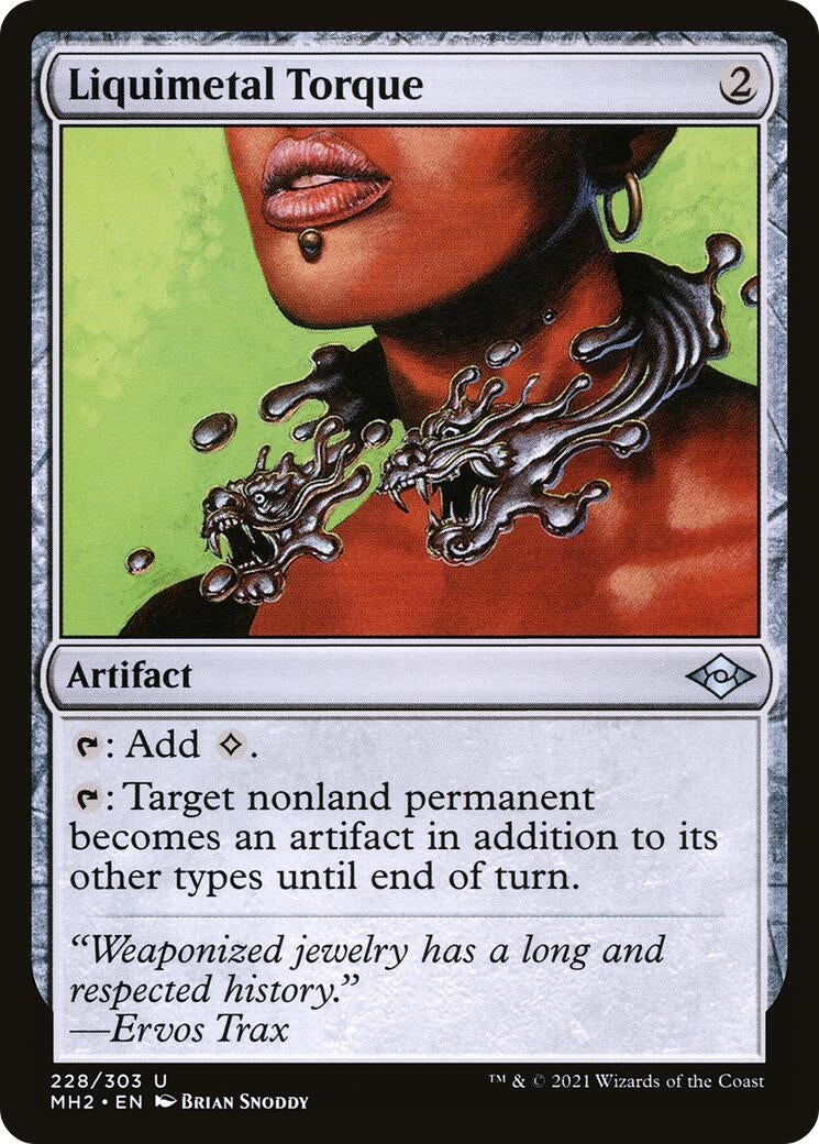 Image for Liquimetal Torque (228) [Modern Horizons 2] - Magic: The Gathering