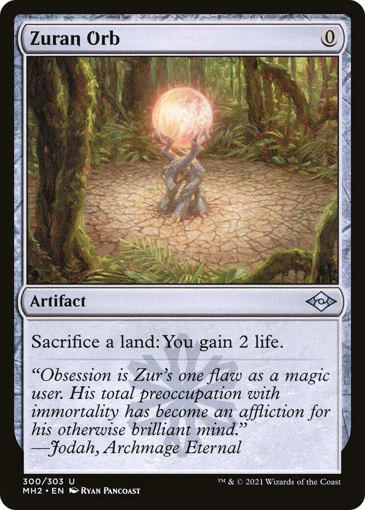 Image for Zuran Orb (300) [Modern Horizons 2] - Magic: The Gathering