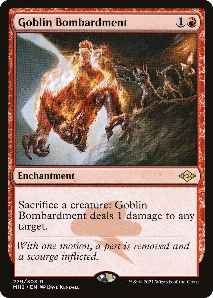 Image for Goblin Bombardment (279) [Modern Horizons 2] - Magic: The Gathering