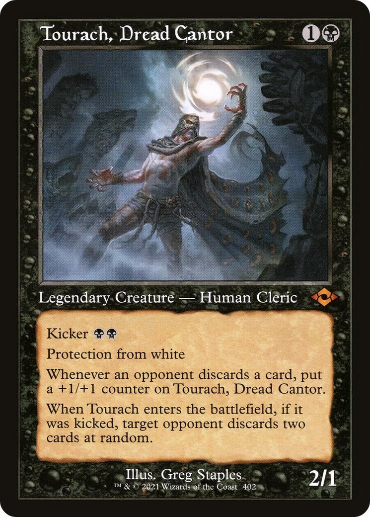 Tourach, Dread Cantor (Retro Frame) (402) [Modern Horizons 2]