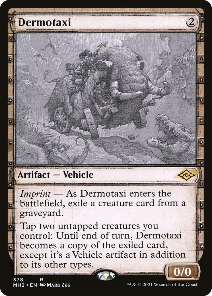 Image for Dermotaxi (Showcase) (378) [Modern Horizons 2] - Magic: The Gathering