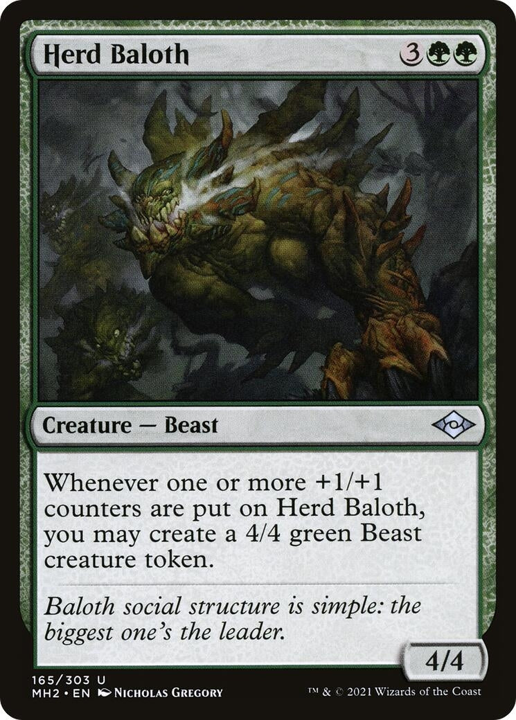 Image for Herd Baloth (165) [Modern Horizons 2] - Magic: The Gathering