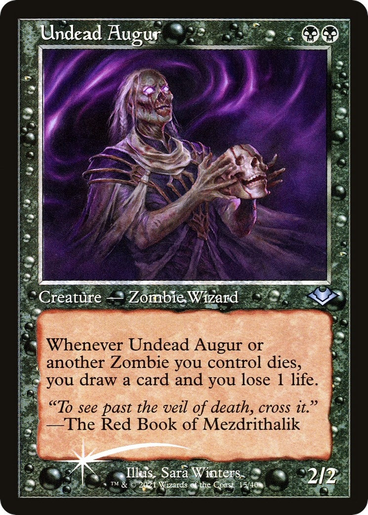 Image for Undead Augur (Retro Frame) (15) [Modern Horizons] - Magic: The Gathering