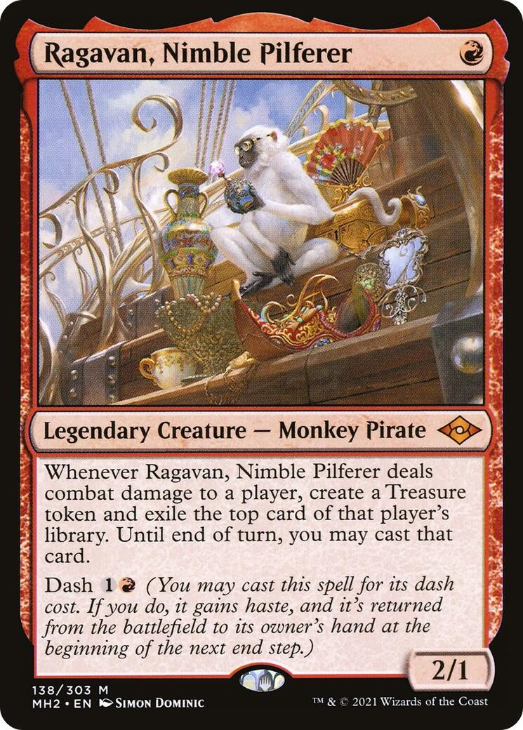 Image for Ragavan, Nimble Pilferer (138) [Modern Horizons 2] - Magic: The Gathering