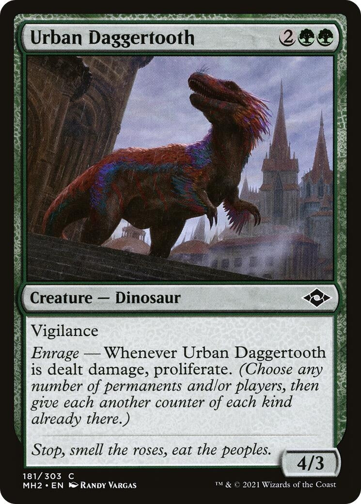 Image for Urban Daggertooth (181) [Modern Horizons 2] - Magic: The Gathering