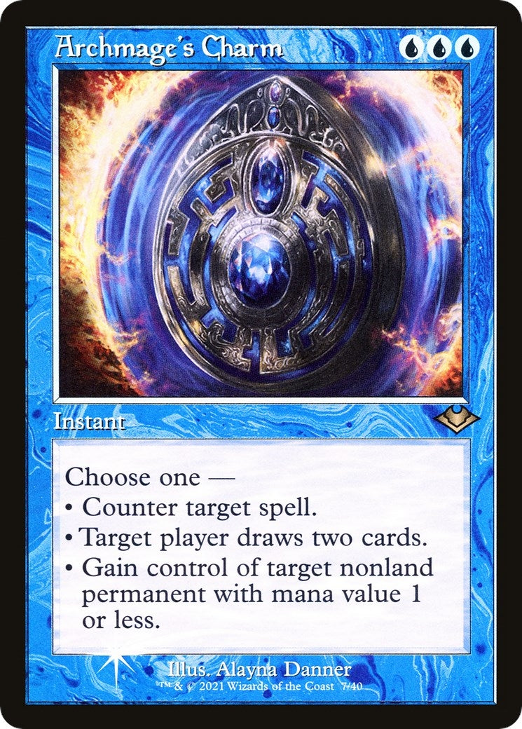 Image for Archmage's Charm (Retro Frame) (7) [Modern Horizons] - Magic: The Gathering