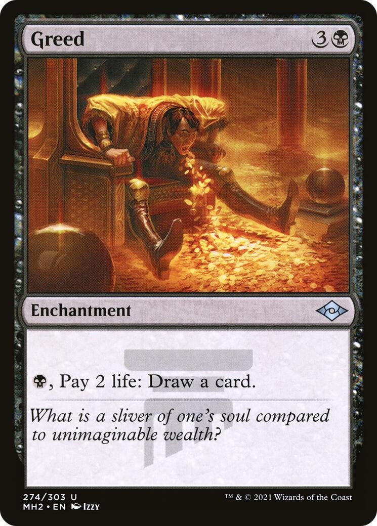 Image for Greed (274) [Modern Horizons 2] - Magic: The Gathering