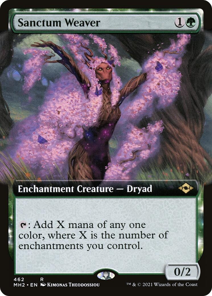 Image for Sanctum Weaver (Extended Art) (462) [Modern Horizons 2] - Magic: The Gathering
