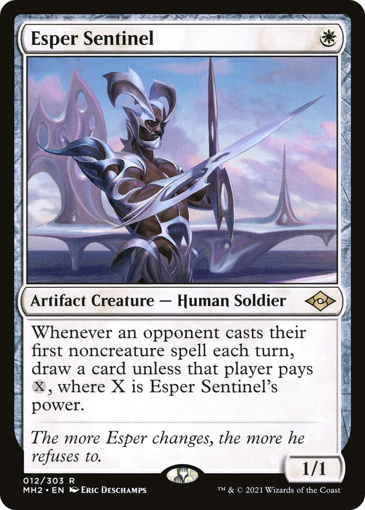 Image for Esper Sentinel (12) [Modern Horizons 2] - Magic: The Gathering